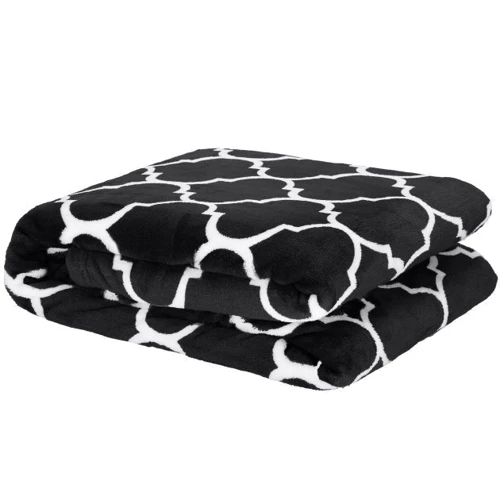 Плед Springos Extra Soft 200x220 см черный (HA7163) фото 8