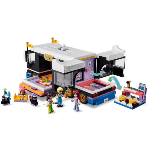 Конструктор LEGO Friends Автобус для музыкального тура (42619): Рекомендуемый возраст 8+