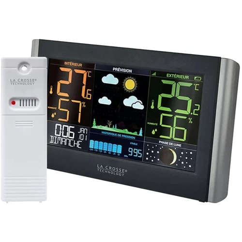 Метеостанция La Crosse WS6836 Black