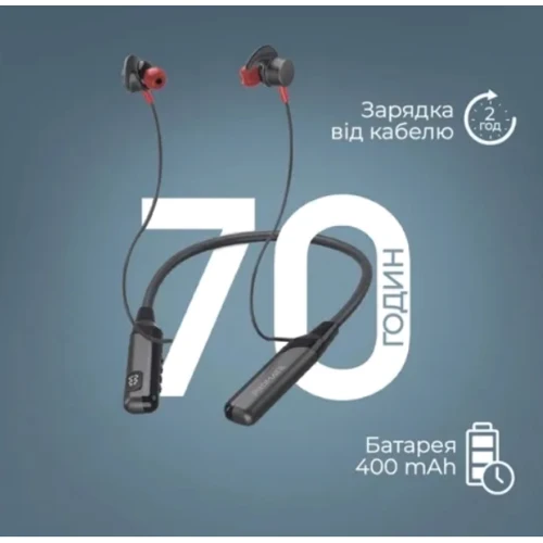 Наушники Promate Blend Black (blend.black): Дополнительно регулятор громкости