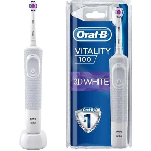 Зубная щетка Braun Oral-B Vitality D100.413.1 PRO 3D White фото 4