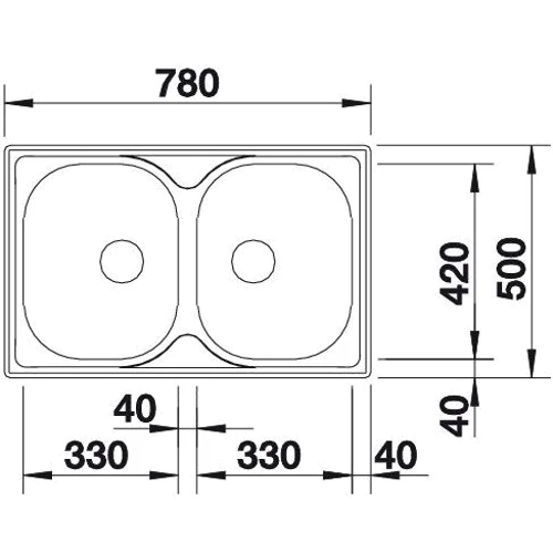 Blanco Tipo 8 Compact 513459: Материал Нержавеющая сталь