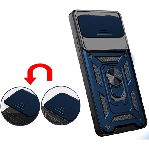 Чехол для телефонов BeCover Military Blue for Google Pixel 9 (712185): Материал TPU (термополиуретан) и пластик