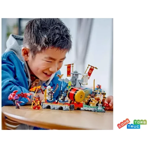 Конструктор LEGO NINJACO Боевая арена турнира (71818): Количество деталей, шт. 659