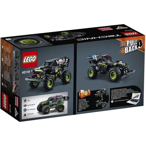 Конструктор LEGO Technic Monster Jam Grave Digger (42118): Серія TECHNIC