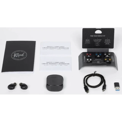 Наушники Klipsch T5 II True Wireless Earbuds ANC Black: Назначение Для смартфона