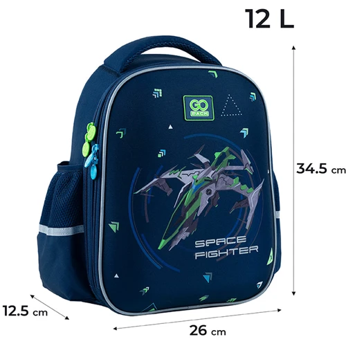 Рюкзак GoPack Education полукаркасный 165S-4 In Space (GO24-165S-4) фото 15