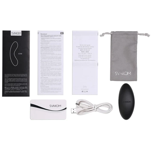 Вибратор Svakom Echo Black