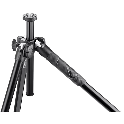 Manfrotto 290 Light Aluminum Tripod with Video Fluid Head: Минимальная высота 42.5 см