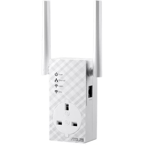 Точка доступу Wi-Fi Asus RP-AC53 (AC750, 1хLAN, розширювач зони Wi-Fi-покриття, 2 зовнішніх антени) фото 7