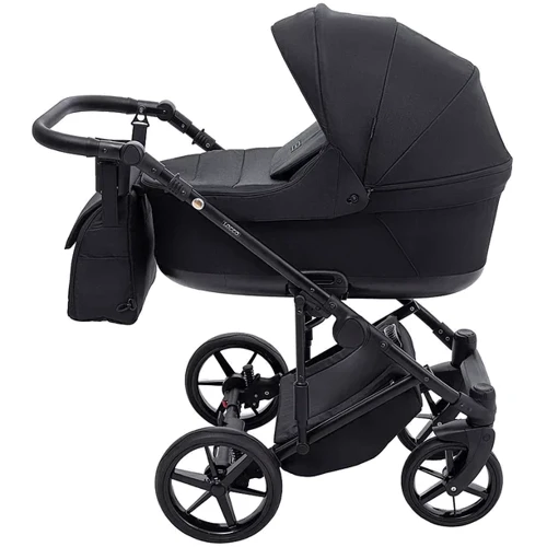 Коляска 2 в 1 Adamex Locco Lux TK-53 чорний (681025): Можливість встановлення люльки есть