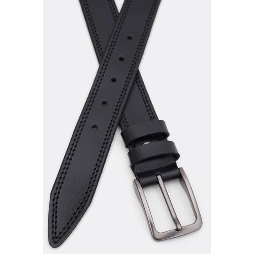 Мужской ремень Borsa Leather черный (125v1fx93-black): Пол Мужской