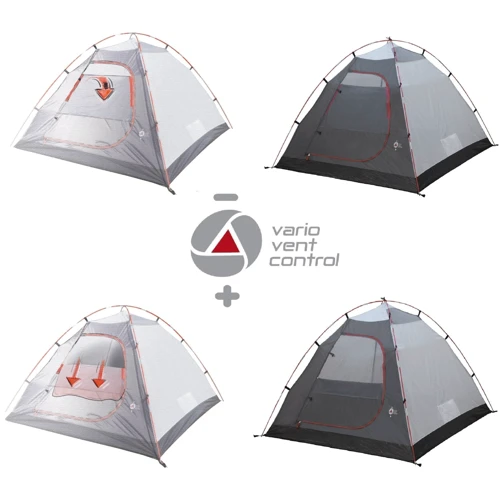 Палатка High Peak Ascoli 3.0 Nimbus Grey фото 9