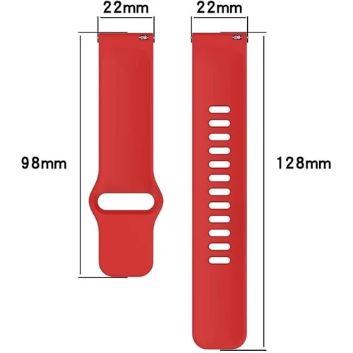 Ремінець BeCover Sport Band Red для Xiaomi Redmi Watch 5 Active (713194)