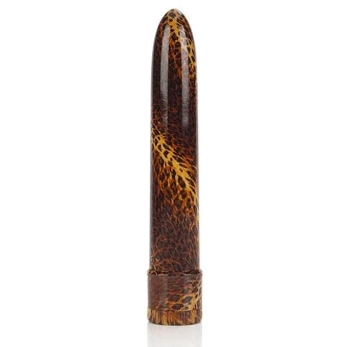 CalExotics Leopard Massager пластиковый вибратор, 17x3 см, Leopard
