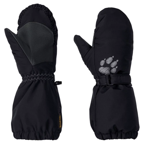 Дитячі рукавиці Jack Wolfskin розмір 116 чорні (1908062-6000)