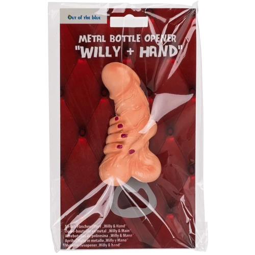 Открывашка Bottle Opener Willy With Hand, 13 см