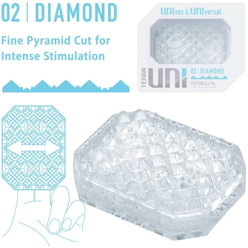 Стимулятор для эрогенных зон Tenga UNI Diamond
