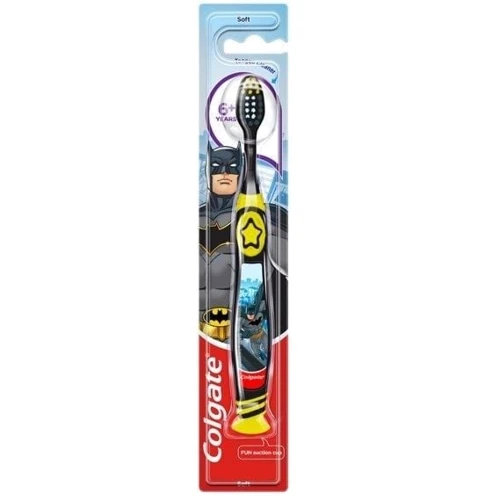 Зубная щетка Colgate Kids Batman/Wonderwoman 6-9 лет (8718951613966): Тип Зубная щетка
