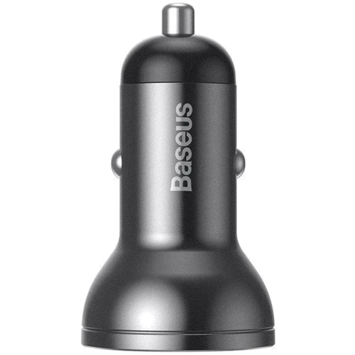 Зарядное устройство Baseus Car Charger Digital Display Dual 24W with Primary Colors 3-in-1 Gray (TZCCBX-0G): Сила тока 2.4А и более