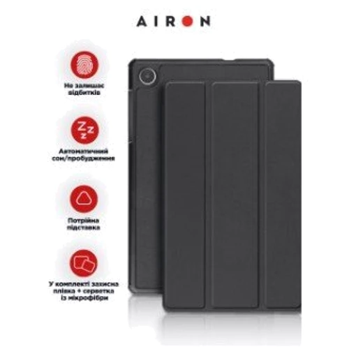 Аксессуар для планшетных ПК AirOn Premium Smart Case Black for Lenovo Tab M8 TB-300FU (4rd Gen) 8 (4822352781092) фото 4