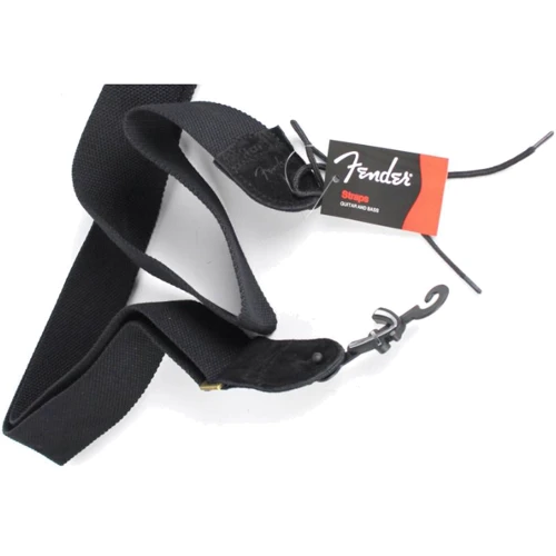 Ремень гитарный FENDER STRAP 2" COTTON BK OVAL LOGO фото 4