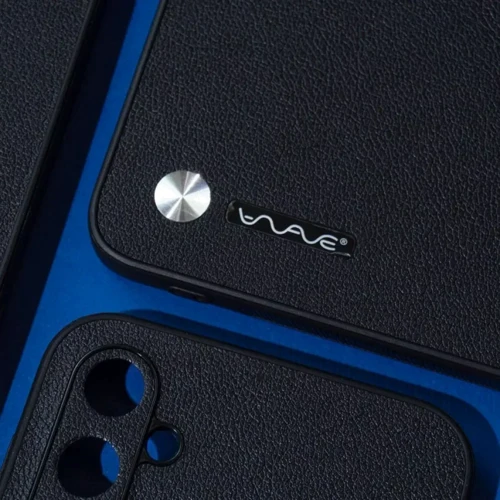 Чехол для телефонов WAVE Leather Case Black for Samsung M146 Galaxy M14 5G: Тип накладка на заднюю часть
