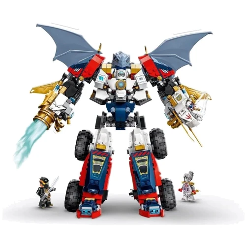 Конструктор LEGO Ninjago Ультраобъединительный робот Зейна 1187 деталей (71834) фото 5