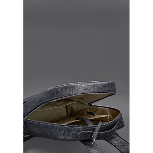 Женский рюкзак BlankNote Cooper Maxi темно-синий (BN-BAG-19-maxi-navy): Фактура Матовая, Зернистая