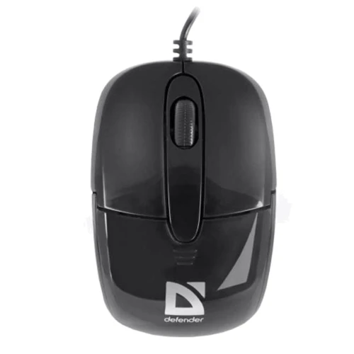 Мышь Defender Optimum MS-130 B (52130): Интерфейс подключения проводная USB