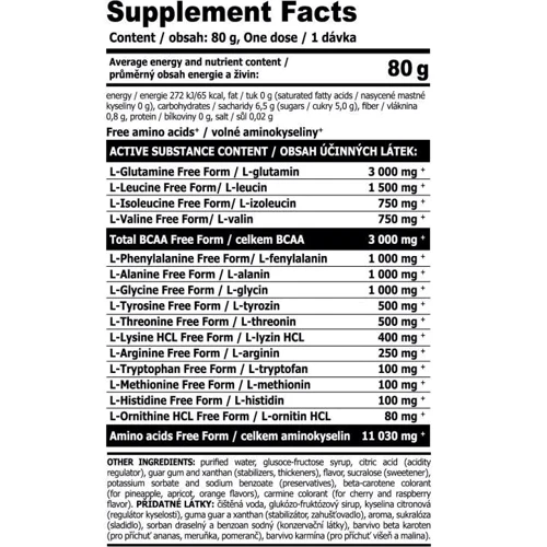 Аминокислота для спорта Extrifit AminoGel 80 g Apricot: Вкус Абрикос
