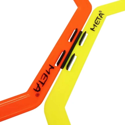 Лестница координационная восьмиугольная Meta Octagon Ladder желтый, оранжевый Уни 49х49 см (6 шт) (1100001250) фото 2