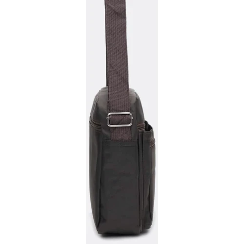 Mужская сумка через плечо Monsen коричневая (C1HSSA4002br-brown): Фактура Тканая