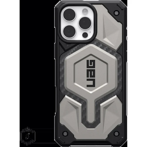 Чохол для iPhone Urban Armor Gear UAG Monarch Pro Magsafe Titanium (114457113636) для iPhone 16 Pro Max