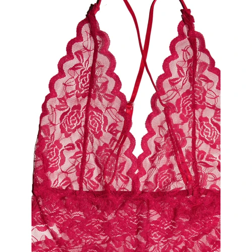 Боди NDS 3027-1 One Size Burgundy (14705)