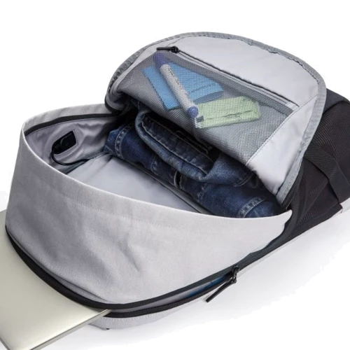 Сумка для ноутбука Bagsmart 15.6" Grey (BM0301008A008): Матеріал поліестер