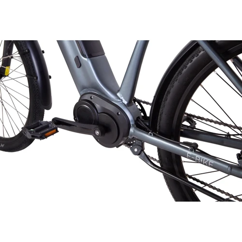 Электровелосипед Leon OXFORD 27.5" 500Вт 48В дисплей 12.8Ач темно-серый: Особенности С багажником, С большими колесами, С рулем, С сиденьем