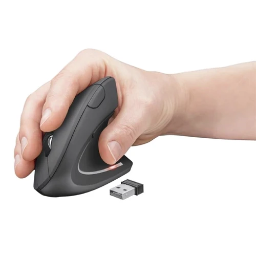 Мышь Trust Verto Wireless Ergonomic Mouse (22879): Интерфейс подключения Wireless, USB