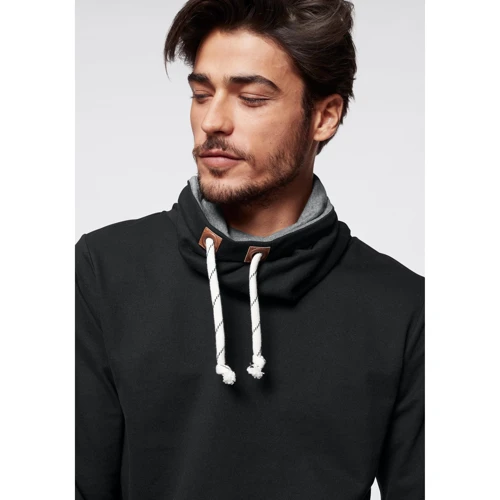 Свитшот Bruno Banani 49149903 58-60 черный: Длина рукава Длинный