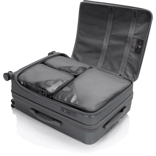 Чемодан Heys EZ Fashion (M) Charcoal (10162-0047-26)/(10162-0047-S3): Тип ручки Телескопическая ручка, Короткая ручка