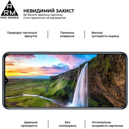 Аксессуар для смартфона ArmorStandart Tempered Glass Pro Black for Vivo Y33s (ARM61011) фото 4