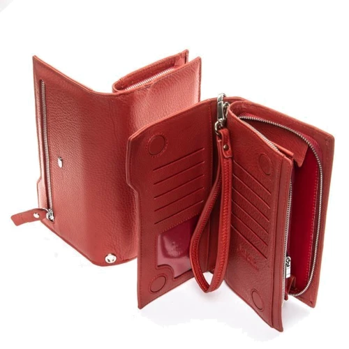Женский кошелек Dr. Bond красный (31768 red): Страна производитель Турция