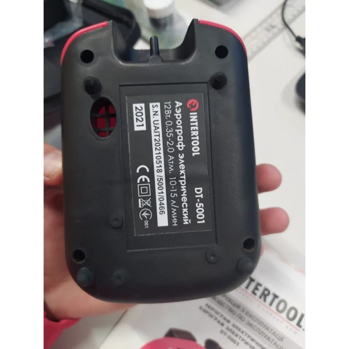 Аерограф Intertool DT-5001 (Краскопульти)(79012256)Stylus approved: Виробник Intertool