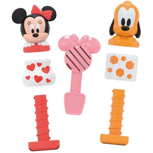 Развивающая игрушка Clementoni Minnie & Pluto Build & Play серия Disney Baby (17842)