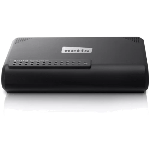 Мережевий комутатор Netis ST3124P: Порти тільки Fast Ethernet (10/100)