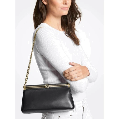 Женский клатч Michael Kors Kiera Md Conv Clutch черный (30F1GDPC6L001): Пол Женский