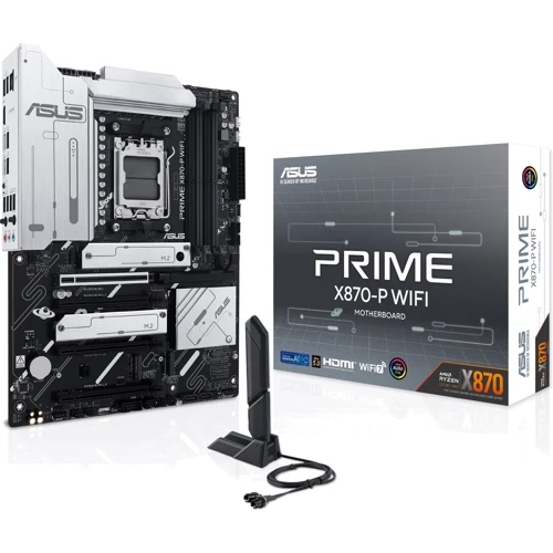 ASUS PRIME X870-P WIFI UA: Разъемы на задней панели HDMI, USB 3.2 Gen 2, USB 3.2 Gen 1, USB 2.0