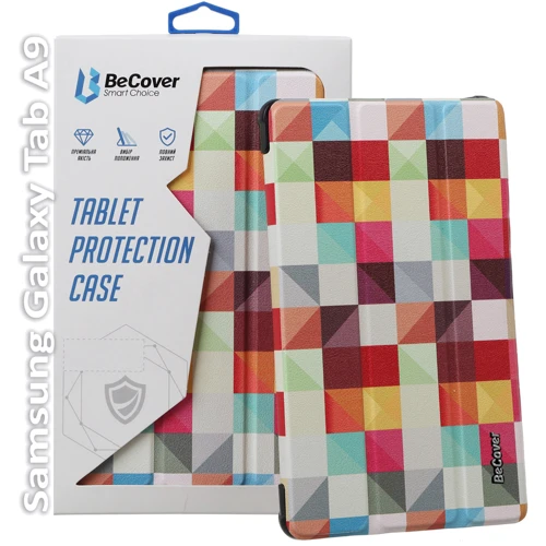 Аксесуар для планшетних ПК BeCover Smart Case Square для Samsung X115 Galaxy Tab A9 (709918): Колір малюнок