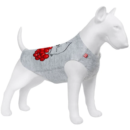 Майка для собак WAUDOG Clothes рисунок Калина S35 B 48-54 см С 28-33 см (295-0228): Размер животного Маленькие