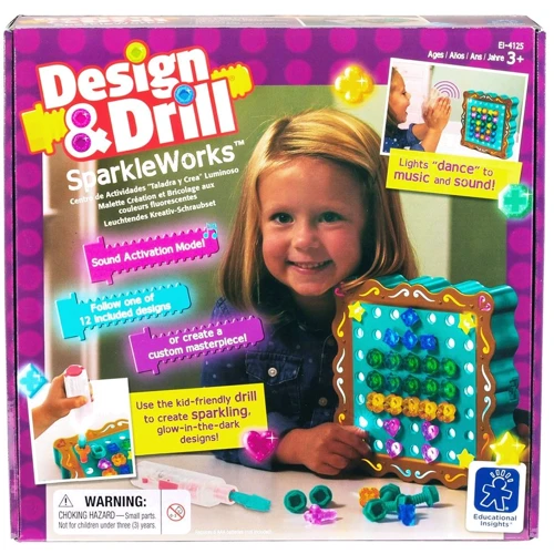 Навчальний ігровий набір Educational Insights - Крути і сяй (EI-4125): Виробник Educational Insights